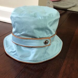 Coach blue bucket hat